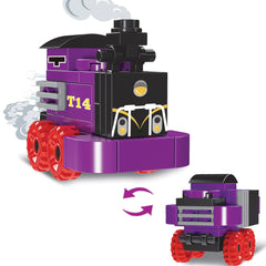 12x verrassingseierlocomotief? - Klembouwsteentreinspeelgoed voor kinderen?