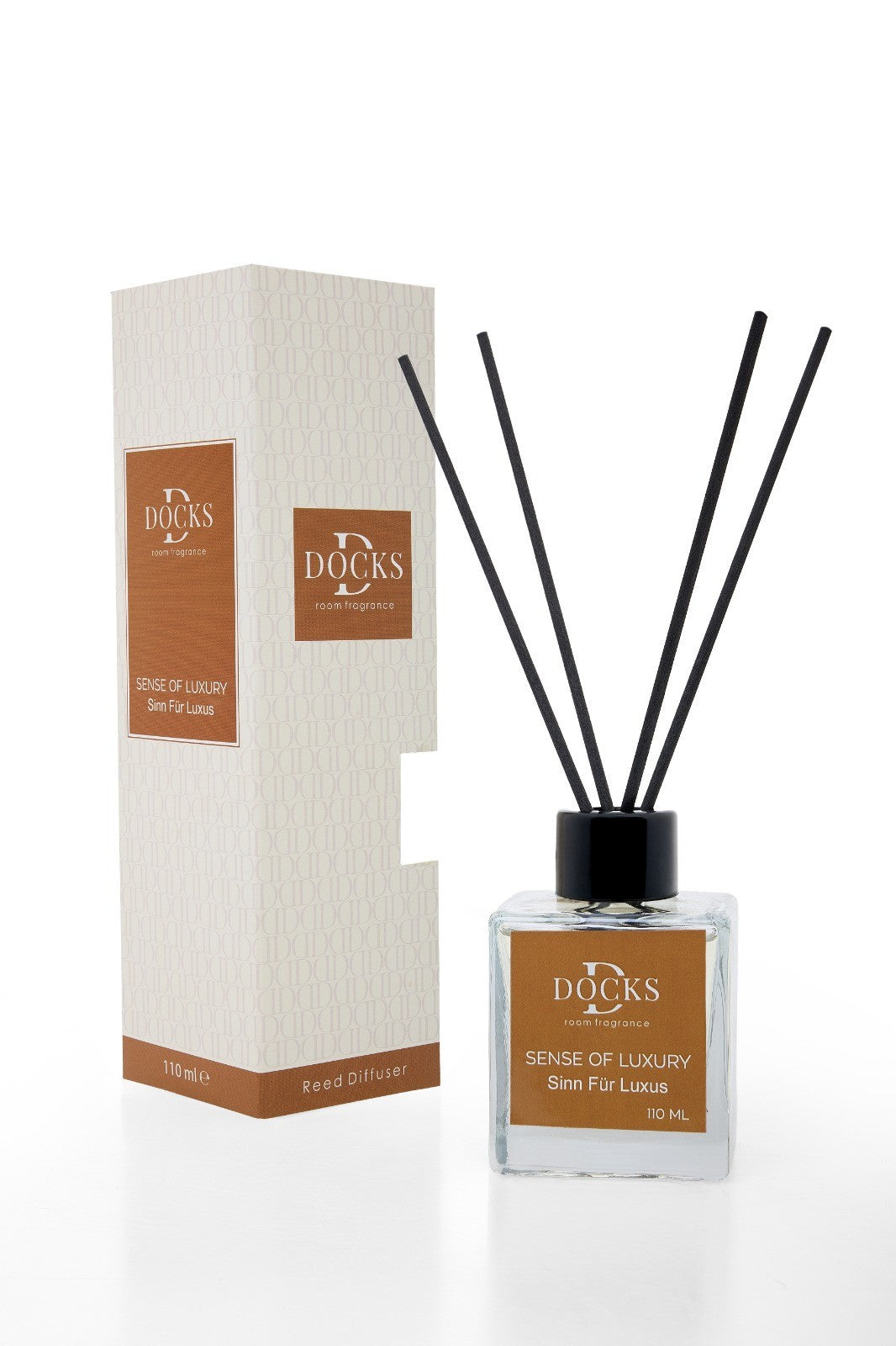 Set van 2 DOCKS kamergeurset 110ml diffuser met geurstokjes - luchtverfrisser geur