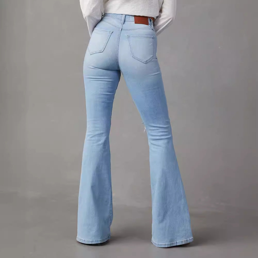 Fashion Temperament Wide-leg Jeans