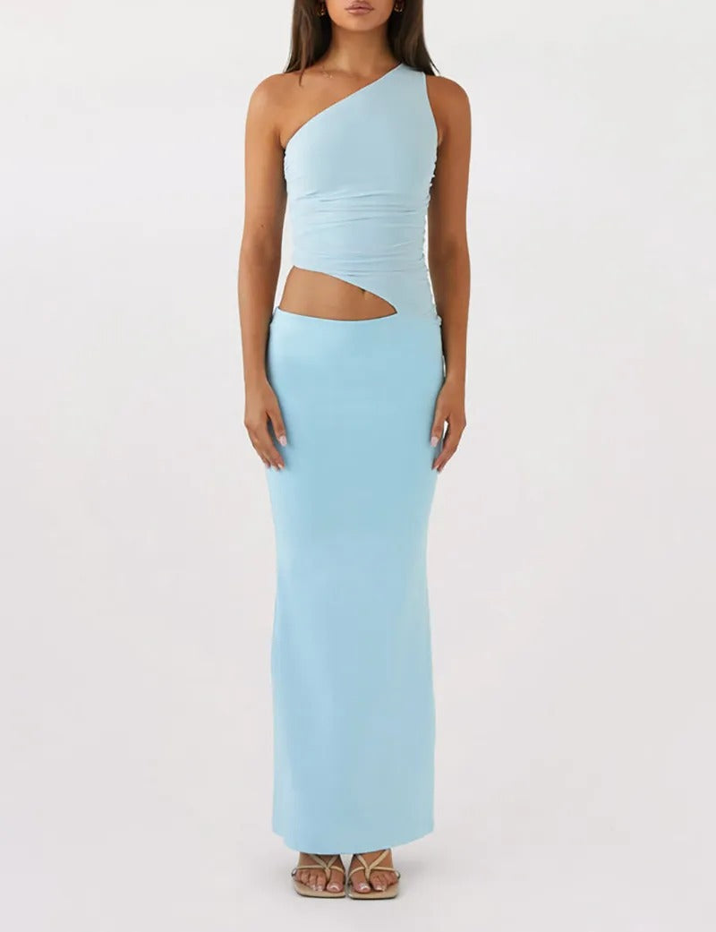 Solid Color Slim Fit Comfortable Fashion Women Dress Suit