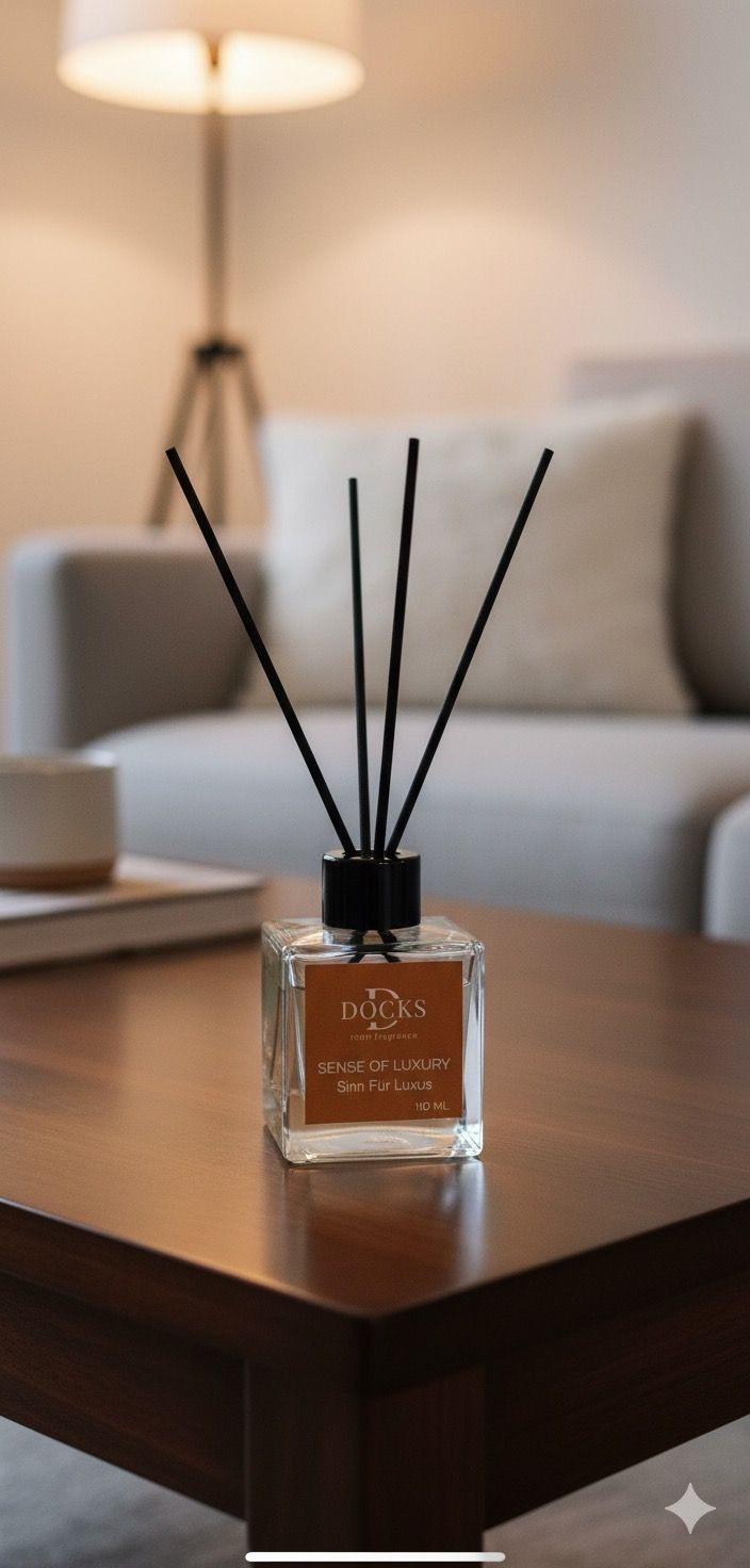 Set van 2 DOCKS kamergeurset 110ml diffuser met geurstokjes - luchtverfrisser geur