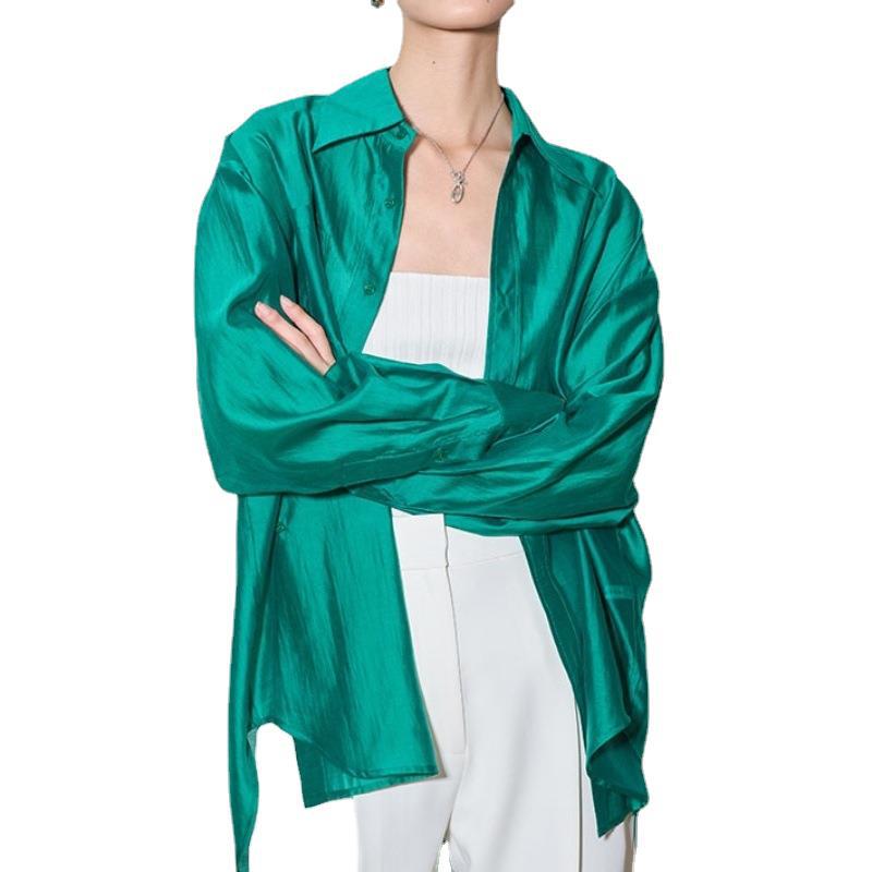 Tencel Sun Protection Cardigan Shirt For Women